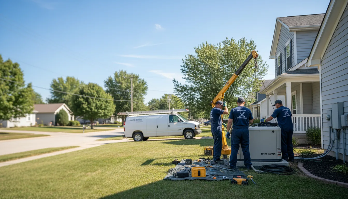 Generator Installation in Blue Mounds, WI near me